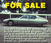 Citroen SM For Sale