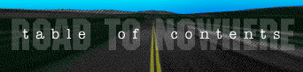 The Road to Nowhere